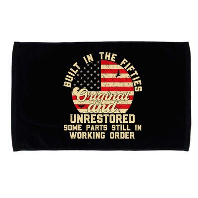 Built In The Fifties Original &Unrestored Born In The 1950s Microfiber Hand Towel