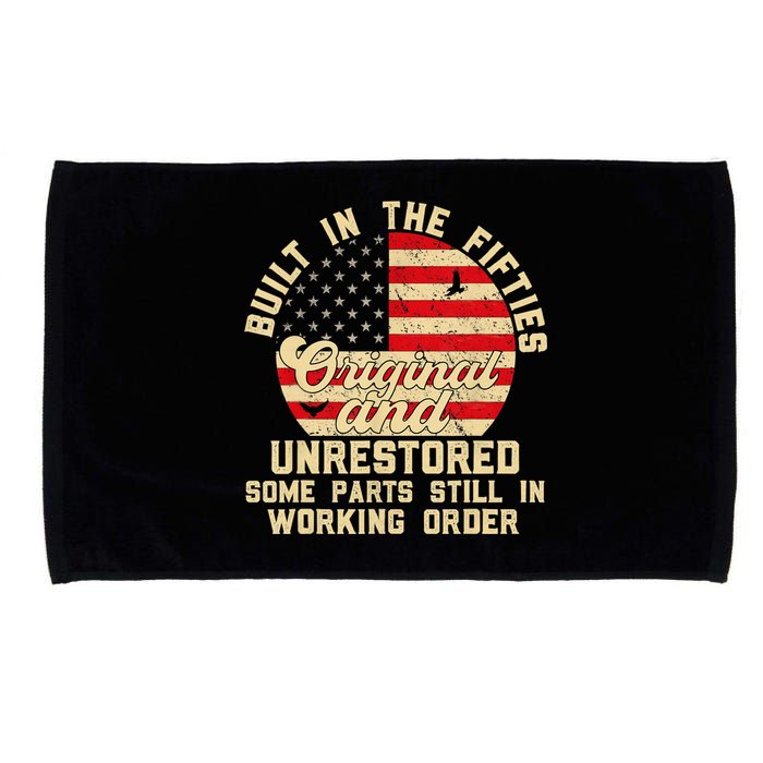 Built In The Fifties Original &Unrestored Born In The 1950s Microfiber Hand Towel