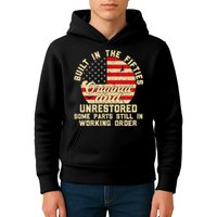 Built In The Fifties Original &Unrestored Born In The 1950s Kids Hoodie