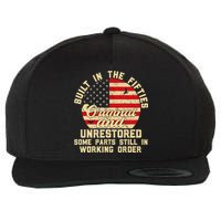 Built In The Fifties Original &Unrestored Born In The 1950s Wool Snapback Cap