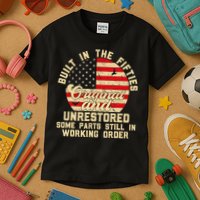 Built In The Fifties Original &Unrestored Born In The 1950s Kids T-Shirt