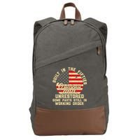 Built In The Fifties Original &Unrestored Born In The 1950s Cotton Canvas Backpack
