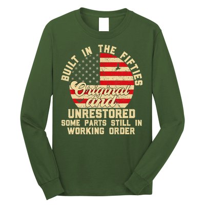 Built In The Fifties Original &Unrestored Born In The 1950s Long Sleeve Shirt