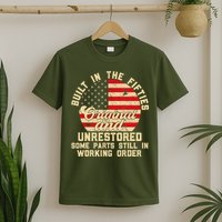 Built In The Fifties Original &Unrestored Born In The 1950s T-Shirt