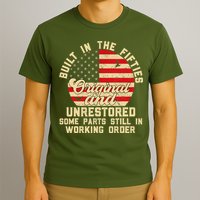 Built In The Fifties Original &Unrestored Born In The 1950s T-Shirt