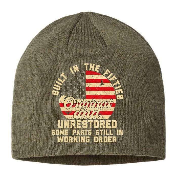 Built In The Fifties Original &Unrestored Born In The 1950s Sustainable Beanie