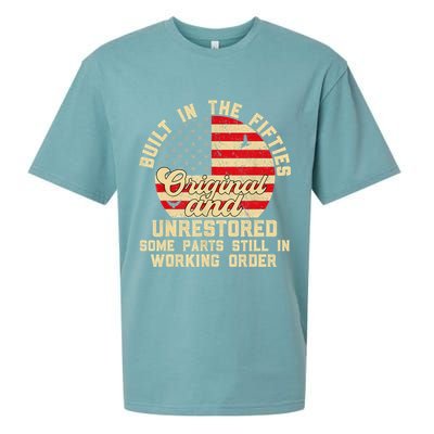 Built In The Fifties Original &Unrestored Born In The 1950s Sueded Cloud Jersey T-Shirt