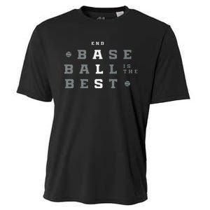 Baseball Is The Best End Als Cooling Performance Crew T-Shirt