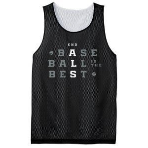 Baseball Is The Best End Als Mesh Reversible Basketball Jersey Tank