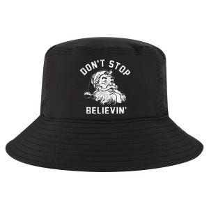 Believe in the Christmas Spirit Funny Xmas Santa Gift Cool Comfort Performance Bucket Hat