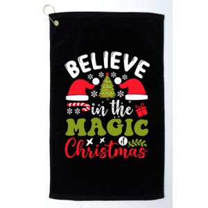 Believe In The Magic Of Christmas Gift Platinum Collection Golf Towel