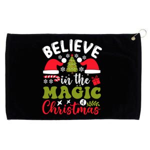 Believe In The Magic Of Christmas Gift Grommeted Golf Towel