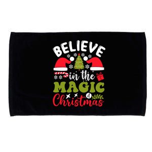 Believe In The Magic Of Christmas Gift Microfiber Hand Towel