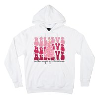 Believe Im The Magic Of Christmas Retro Holiday Hoodie