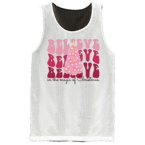 Believe Im The Magic Of Christmas Retro Holiday Mesh Reversible Basketball Jersey Tank