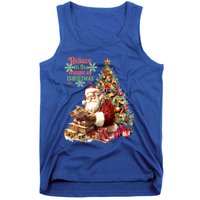 Believe In The Magic Of Christmas Vintage Santa Great Gift Tank Top