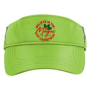 Believe In The Magic Of Christmas Adult Drive Performance Visor