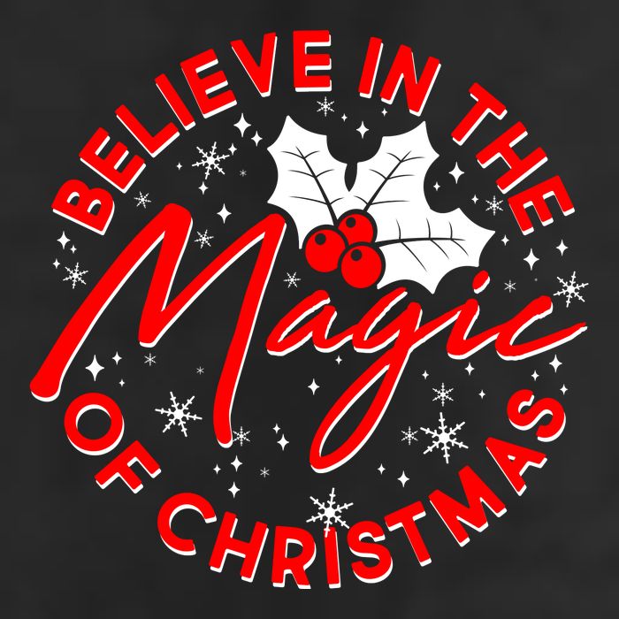 Believe In The Magic Of Christmas Adult Drive Performance Visor