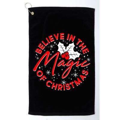 Believe In The Magic Of Christmas Golf Towel