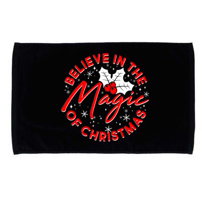 Believe In The Magic Of Christmas Microfiber Hand Towel