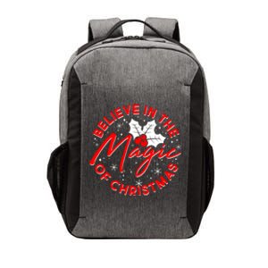 Believe In The Magic Of Christmas Vector Backpack