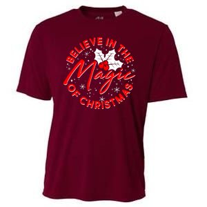 Believe In The Magic Of Christmas Cooling Performance Crew T-Shirt