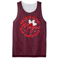 Believe In The Magic Of Christmas Mesh Reversible Basketball Jersey Tank