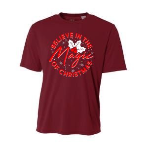 Believe In The Magic Of Christmas Performance Sprint T-Shirt