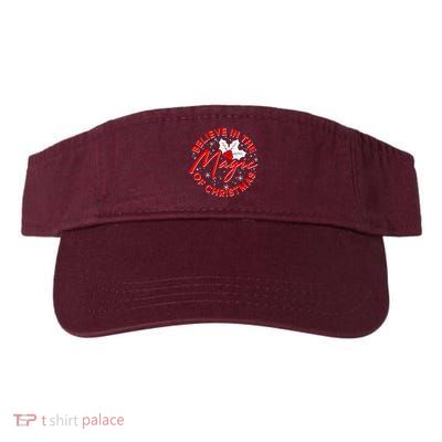 Believe In The Magic Of Christmas Valucap Bio-Washed Visor