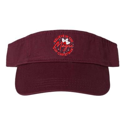 Believe In The Magic Of Christmas Valucap Bio-Washed Visor