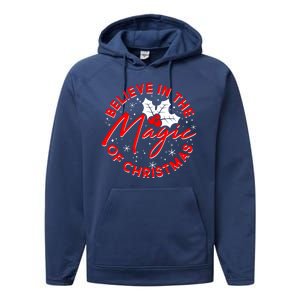 Believe In The Magic Of Christmas Performance Fleece Hoodie