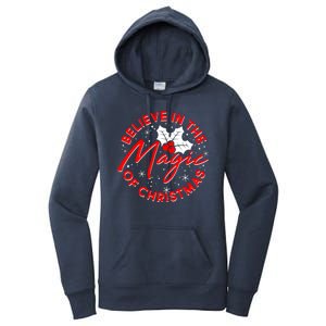 Believe In The Magic Of Christmas Women's Pullover Hoodie