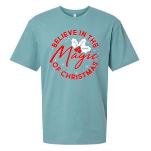 Believe In The Magic Of Christmas Sueded Cloud Jersey T-Shirt