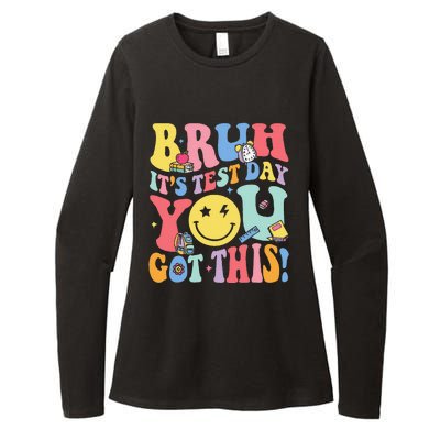 Bruh It’S Test Day You Got This Testing Day Teacher Womens CVC Long Sleeve Shirt