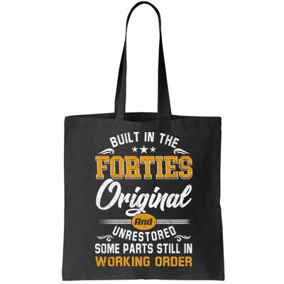 Built In The Forties Original Unrestored Vintage 40s Birthday Bag