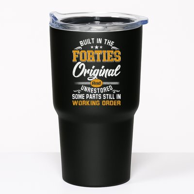 Built In The Forties Original Unrestored Vintage 40s Birthday Tumbler