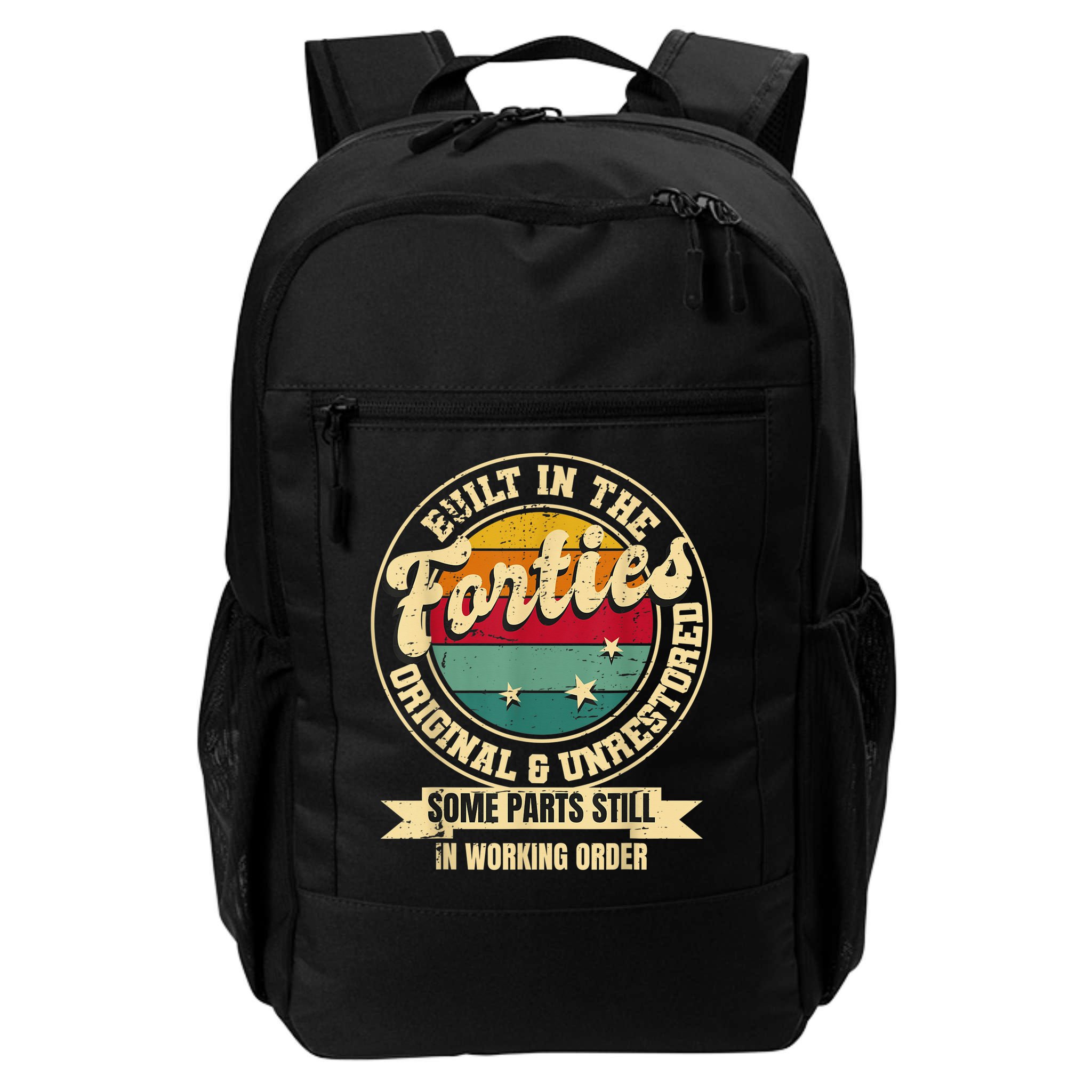 Built In The Forties Original Unrestored 40th Birthday  Backpack
