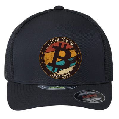 Bitcoin I Told You So Btc Crypto And Bitcoin Flexfit Unipanel Trucker Cap