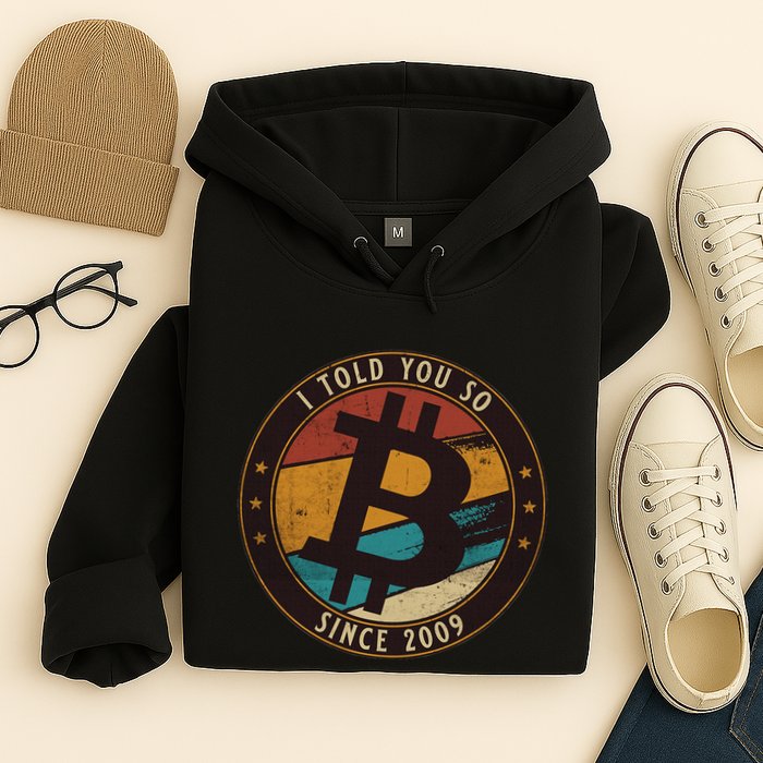 Bitcoin I Told You So Btc Crypto And Bitcoin Hoodie