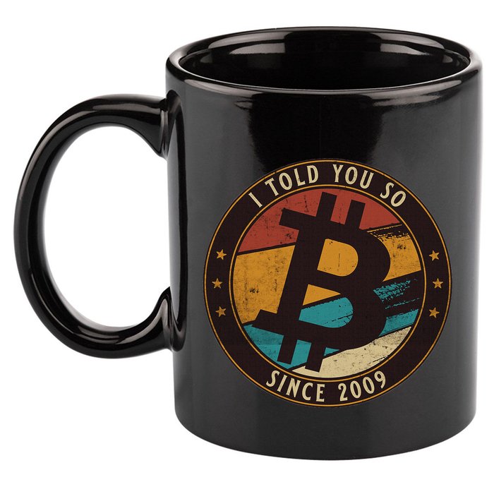 Bitcoin I Told You So Btc Crypto And Bitcoin 11oz C Handle Ceramic Mug