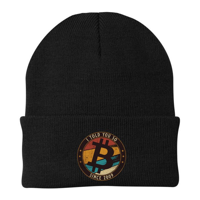 Bitcoin I Told You So Btc Crypto And Bitcoin Beanie