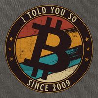 Bitcoin I Told You So Btc Crypto And Bitcoin Cotton Canvas Backpack