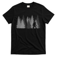 Bigfoot In The Forest Sasquatch Yeti T-Shirt