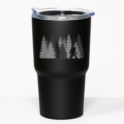 Bigfoot In The Forest Sasquatch Yeti Tumbler