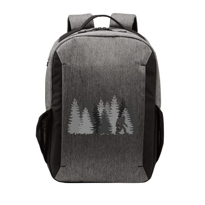Bigfoot In The Forest Sasquatch Yeti Vector Backpack