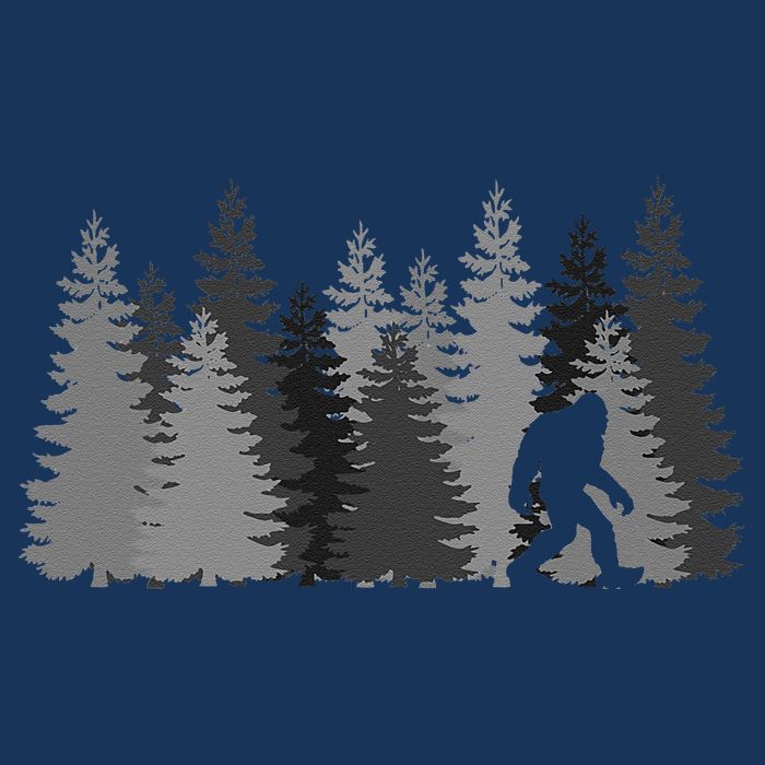 Bigfoot In The Forest Sasquatch Yeti Infant Baby Jersey Bodysuit