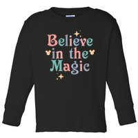 Believe In The Magic Toddler Long Sleeve Shirt