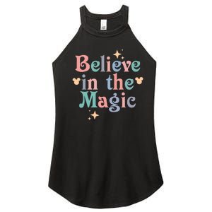 Believe In The Magic Women's Perfect Tri Rocker Tank