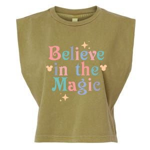 Believe In The Magic Garment-Dyed Women's Muscle Tee