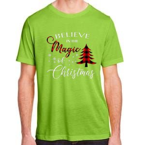 Believe In The Magic Of Christmas Gift Adult ChromaSoft Performance T-Shirt